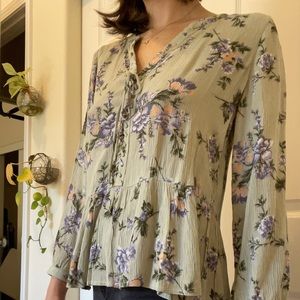 Babydoll blouse American eagle outfitters